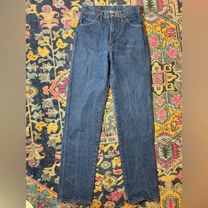 Vintage Wrangler Blue Jeans 100% Cotton